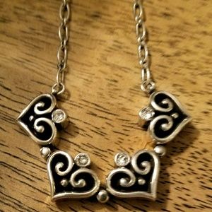 Brighton Alcazar Heart Transformer Necklace